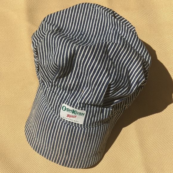 Osk Kosh Bgosh Kids Train Conductor Cap 